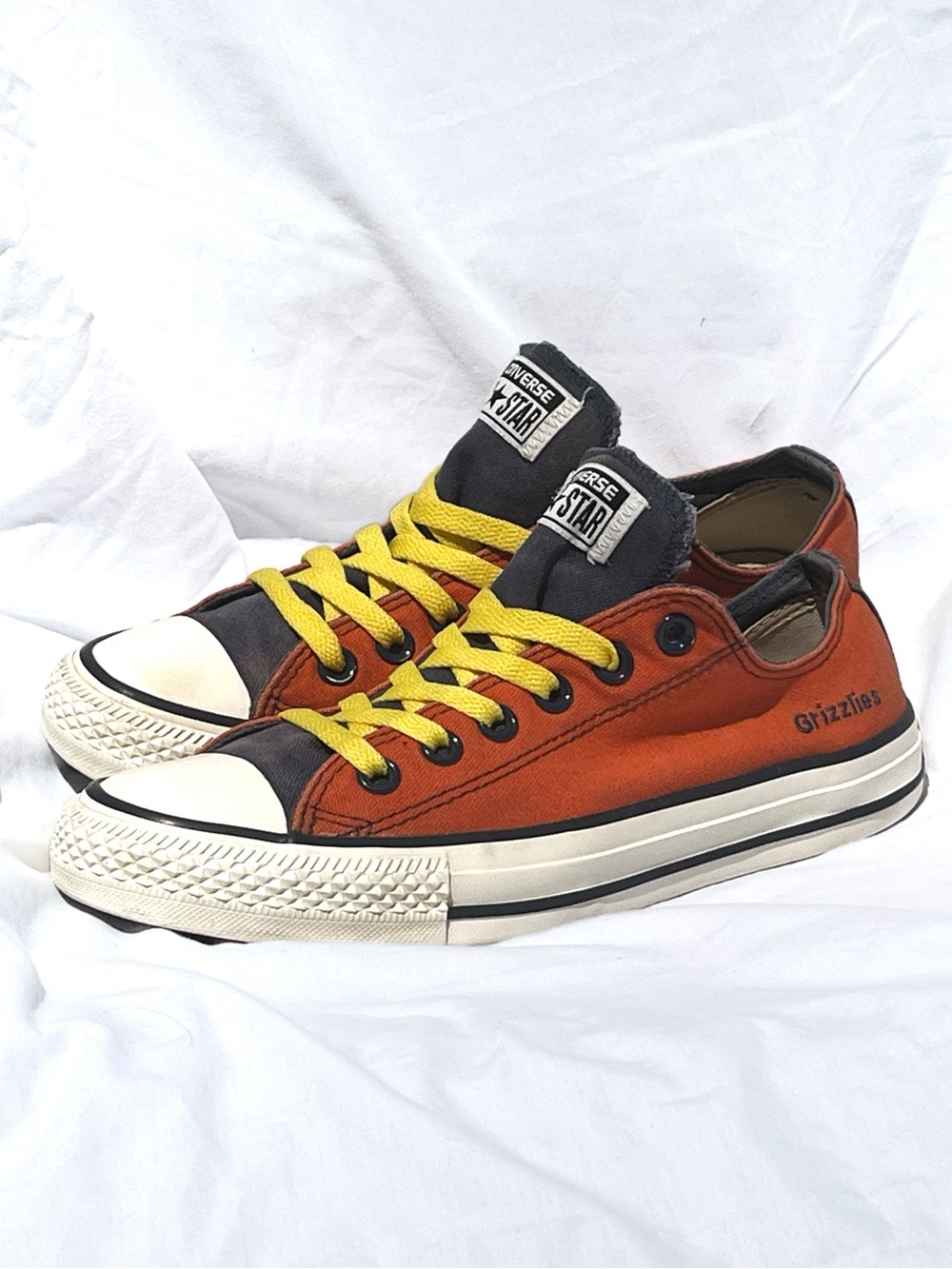 Custom Converse All Star Memphis Grizzlies Low Top Sneakers Rare 6M 8W - Picture 7 of 11